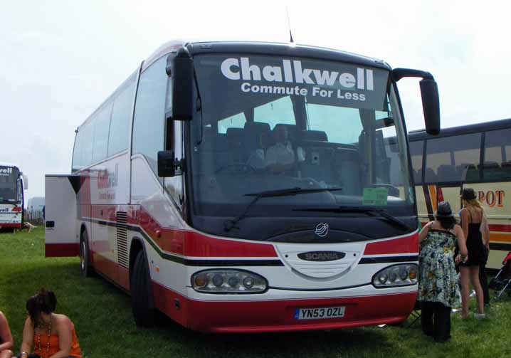 Chalkwell Scania K114EB Irizar Century YN53OZL